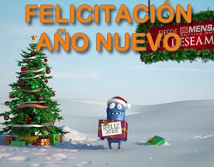 Mensatek te desea Feliz Año Nuevo